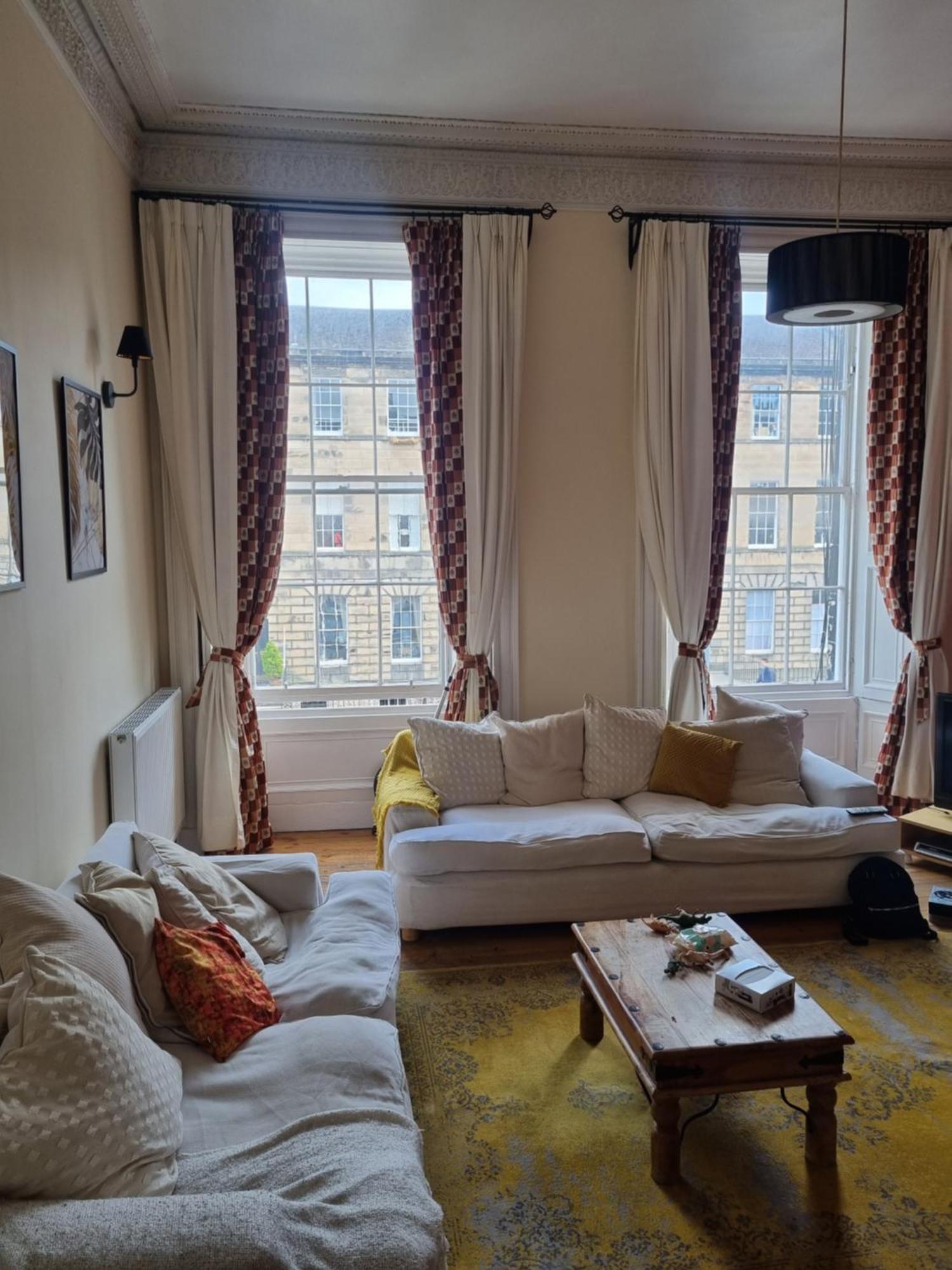 3 Double-Bed Georgian Apartment In Prime Location Edinburgh Exterior foto